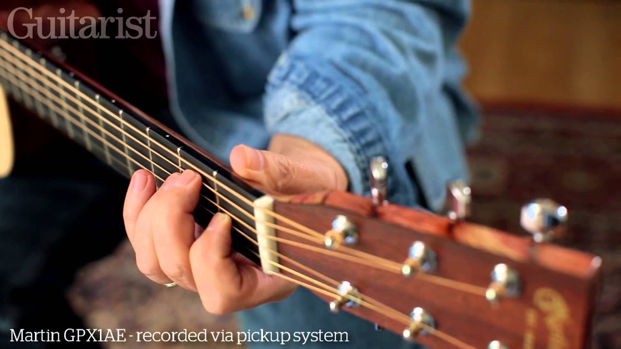 Martin 00X1AE & GPX1AE Acoustic Guitars Demo
