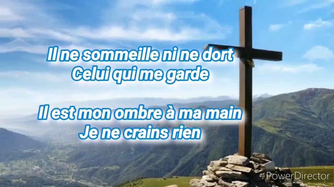 Play-back Je lève les yeux vers les montagnes 2 (avec parole)