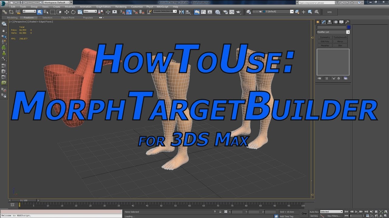 HowToUse:  Morph Target Builder for 3DS Max