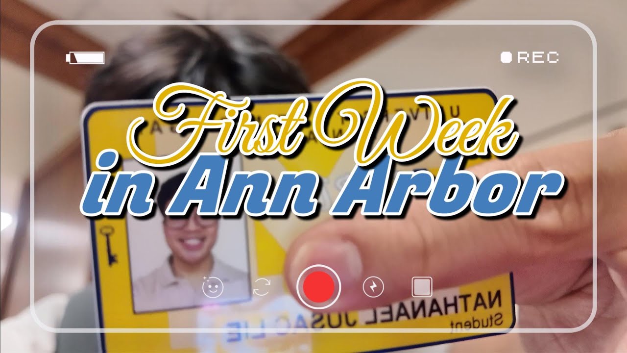 First Week in Ann Arbor! Ambil M-Card + Makan Panda Express 🍜🎓