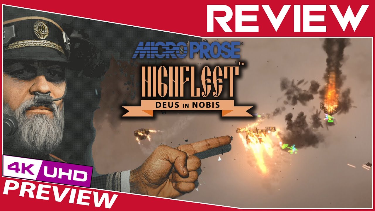 Microprose HighFleet Review by Sim UK (PREVIEW)