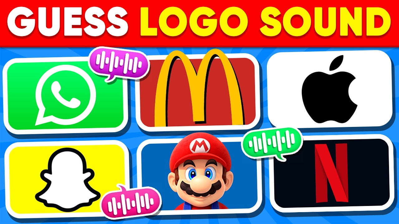 Guess The Logo Sound 🥇🍏🔊 McDonald’s, TikTok, Netflix ~ Ultimate Audio Logo Quiz 2026