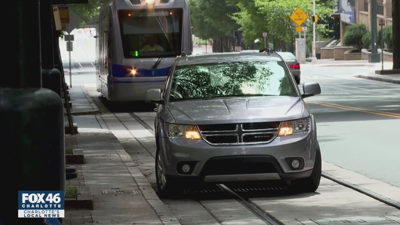 Drivers block tracks of Charlotte's new Gold Line in less than 48 hours of being open