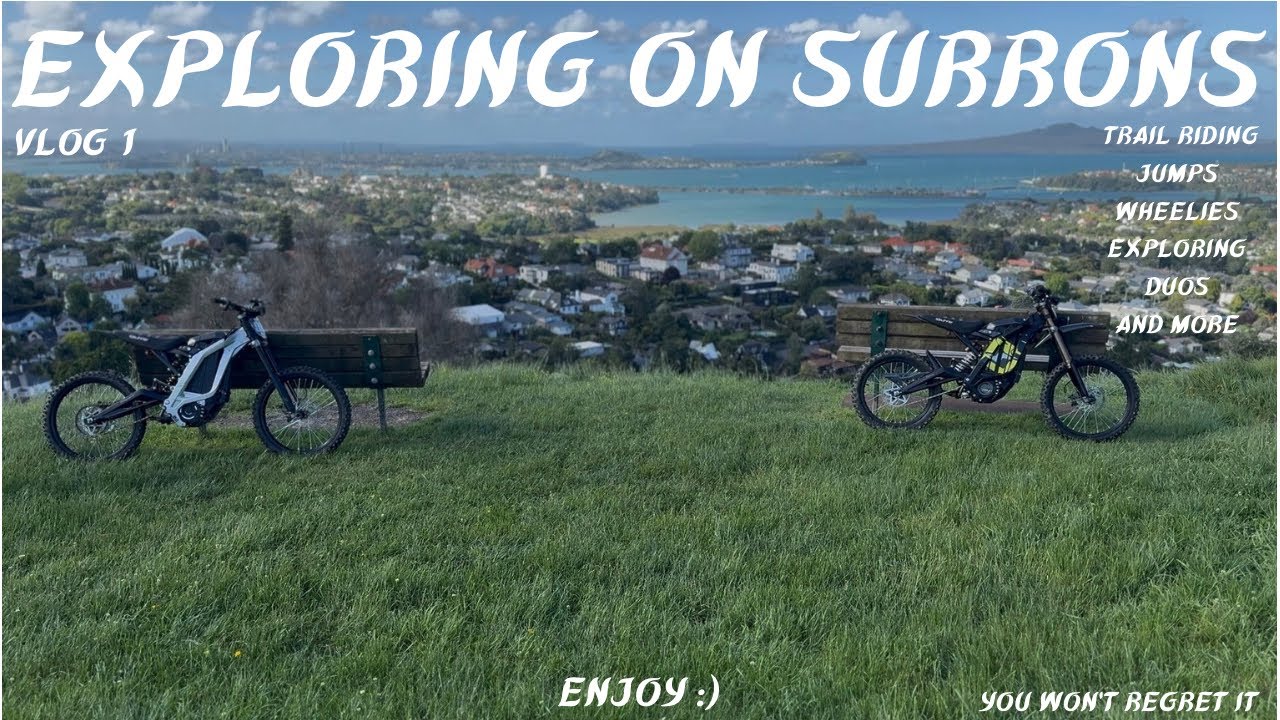 Exploring on surrons | wheelies | trails | crashes | jumps | duos and moreeee 🔥