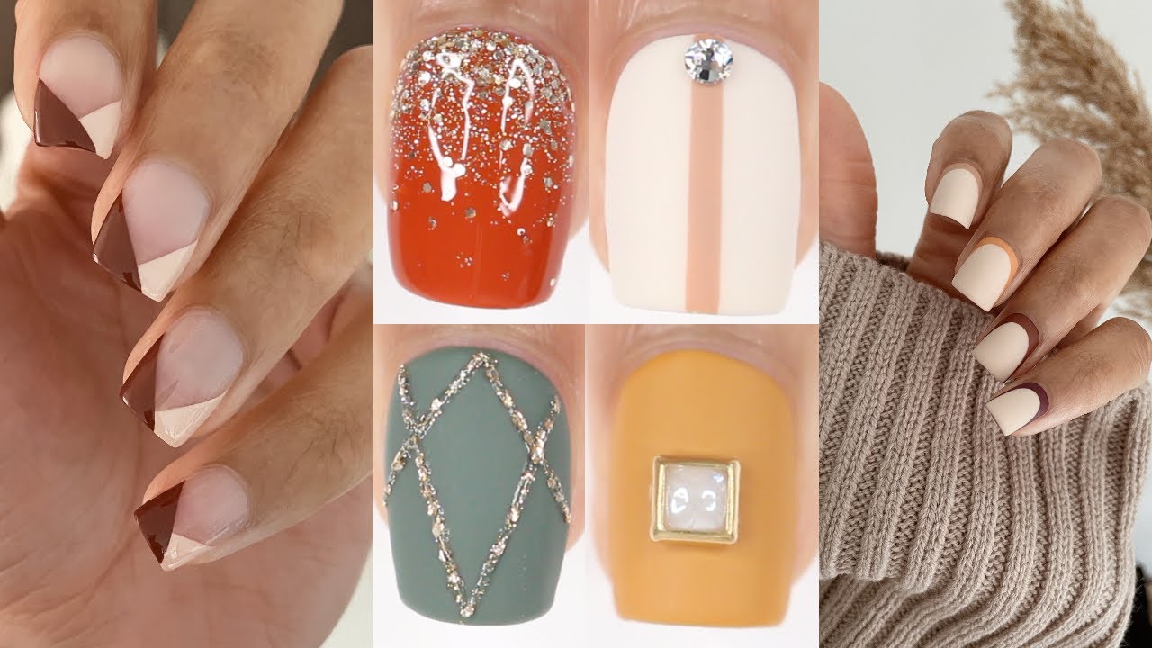 FALL NAIL DESIGNS | easy fall nail art designs compilation