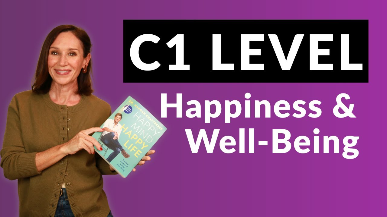 C1 Level English Vocabulary for Happiness and Well-Being