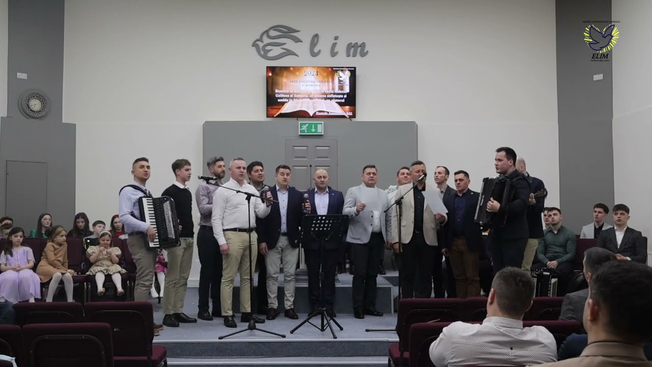 Grupul bărbătesc Betel Dublin - Mi-ai pus piciorul pe st&acirc;ncă. 07 Aprilie 2024