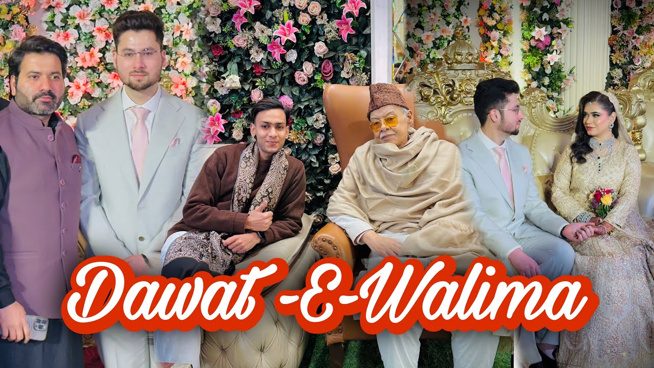 Dwat  E walim | luxuri Wedding | Indian Wedding Cultural |  Resception Ceremony |