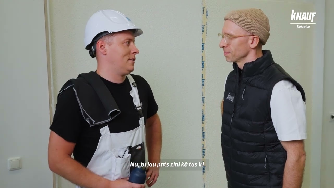 Knauf būves studija | Dekoratīvie apmetumi Conni R un Kati S