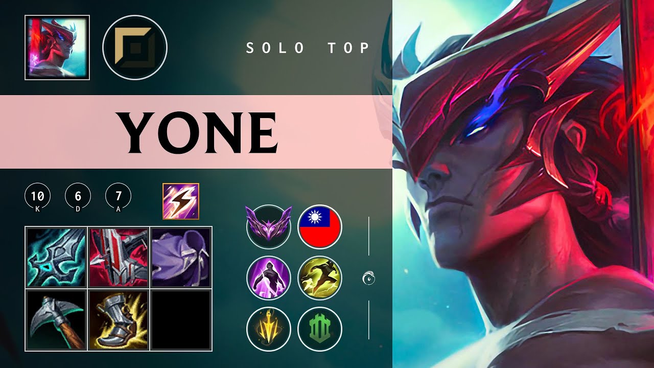 Yone Top vs Yasuo - TW Master Patch 26.01