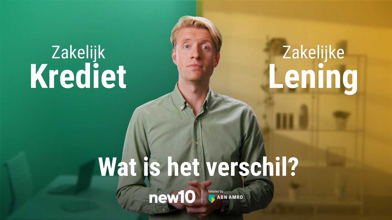 Wat is het verschil tussen een zakelijk krediet en een zakelijke lening?