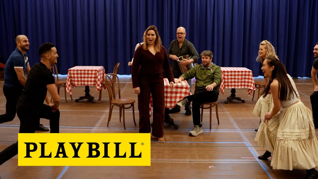 Schmigadoon! at the Kennedy Center in Rehearsal