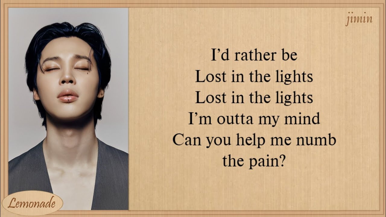 Jimin Like Crazy (English Version) Lyrics