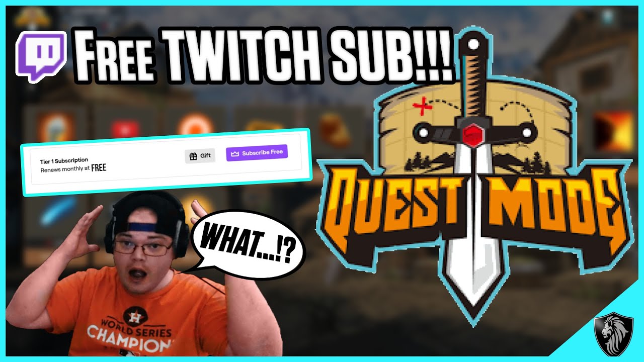 HOW TO GET A FREE SUB TO ANY TWITCH CHANNEL!!!