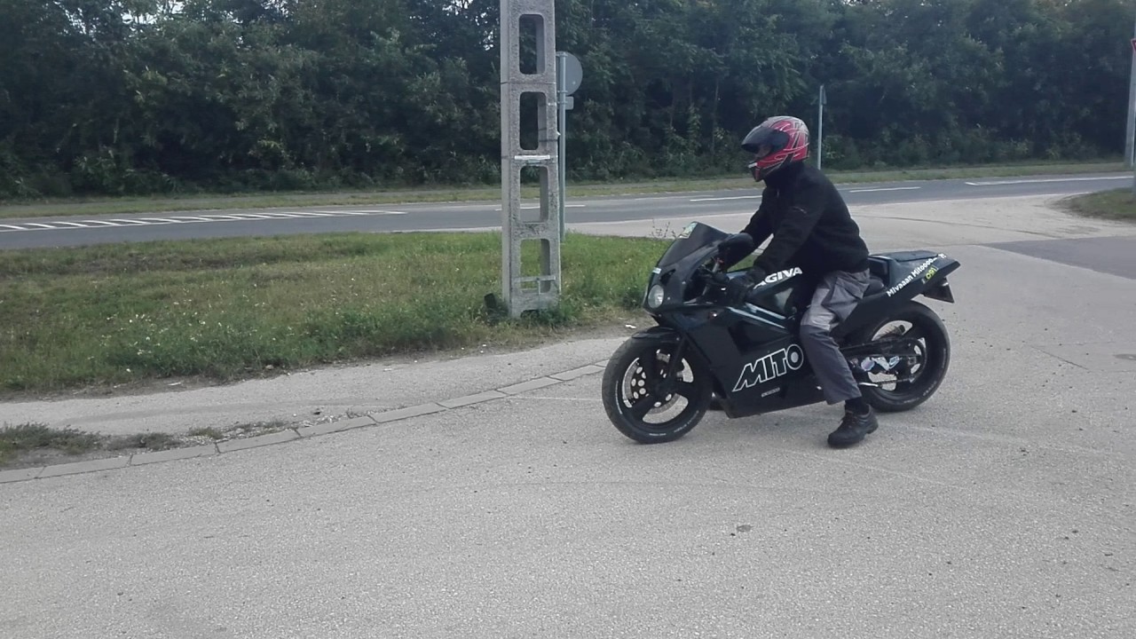 Cagiva mito 180ccm gyorsulás