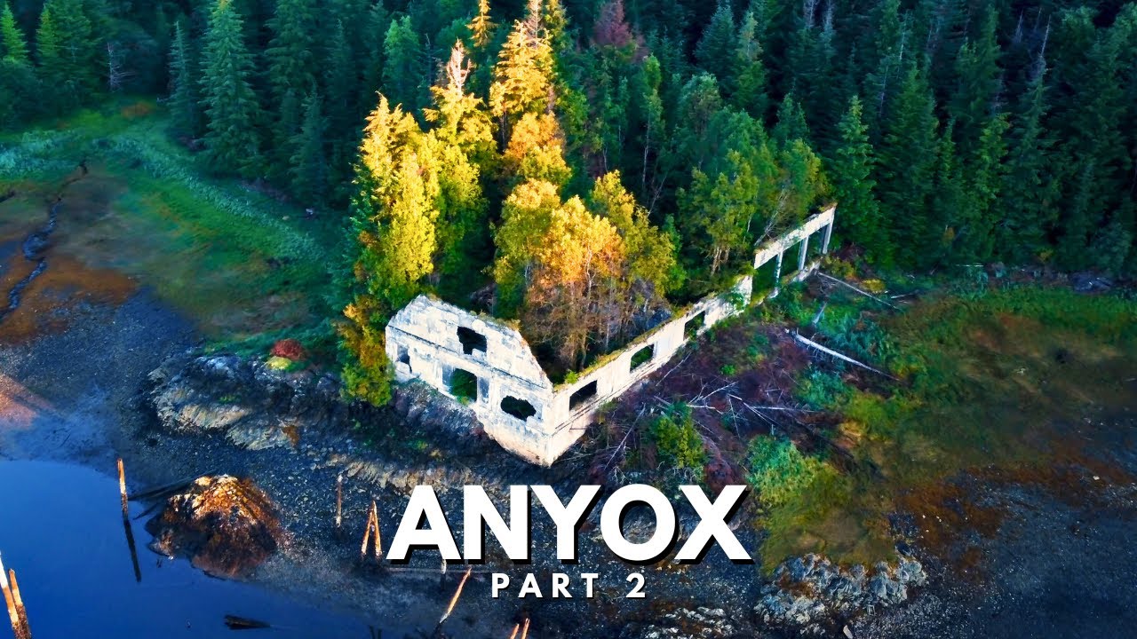 Исследование крупнейшего города-призрака Канады продолжается | Часть 2 | Anyox BC 【4K】