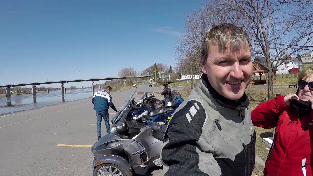 BALADE CAN AM SPYDER - MONTÉRÉGIE QUÉBEC - 2017 04 15 - RACCOON TRIKER