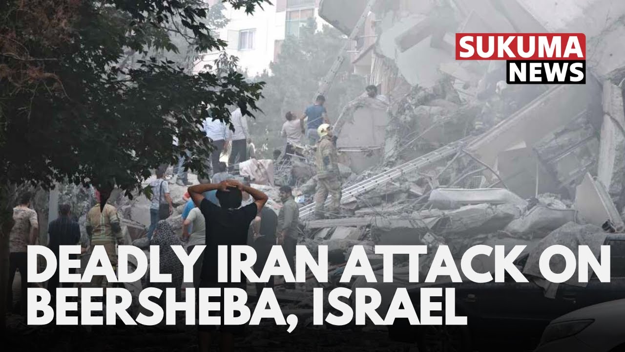 DEADLY IRANIAN MISSILE ATTACK ON BEERSHEBA, ISRAEL