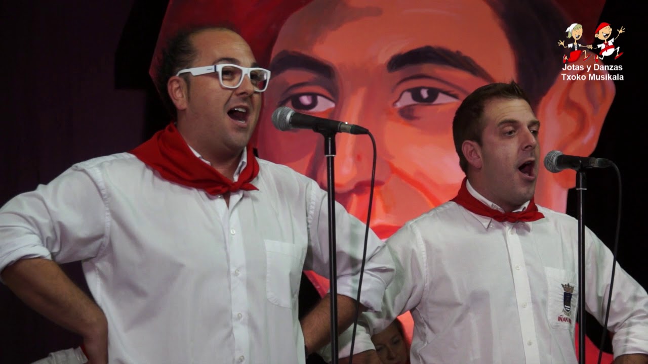 1811030106 Diego Urmeneta e Iñaki Reta, en el Festival de Jota Navarra  40 Memorial Raimundo Lanas