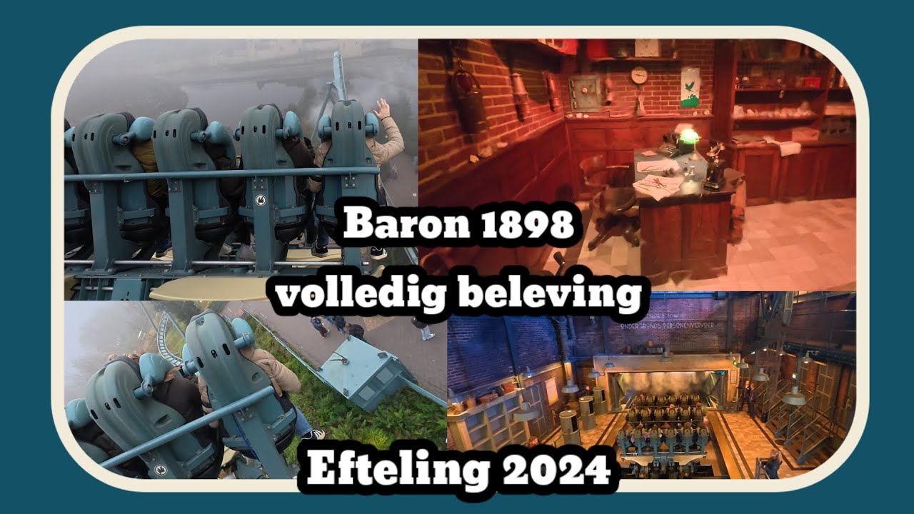 Baron 1898 volledige beleving [Efteling 2024]