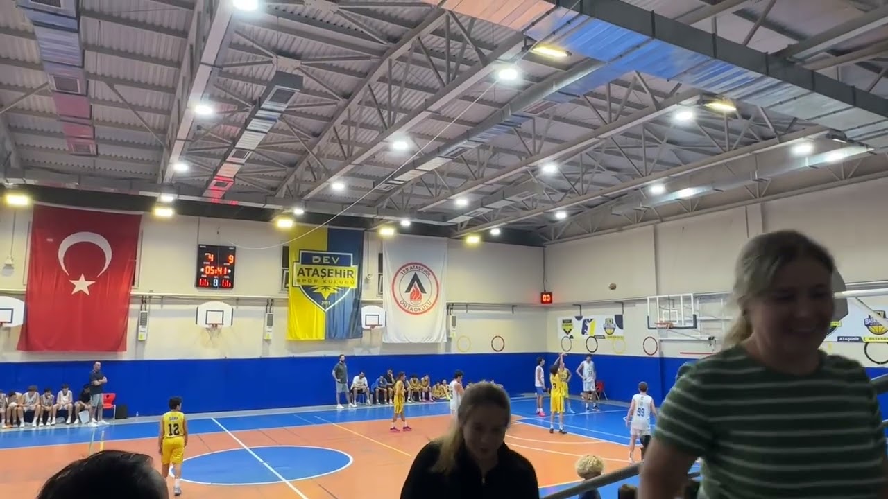 TED U14A vs DEV ATAŞEHİR U14A P1 Hazırlık 3.9.2025