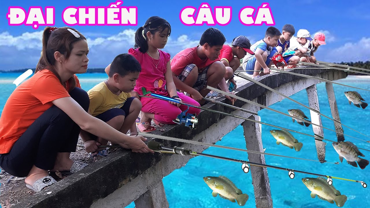 Mẹ Kế Tốt Bụng - Cuộc Thi Câu Cá Cùng 500 Anh Em #trangandvinhtv