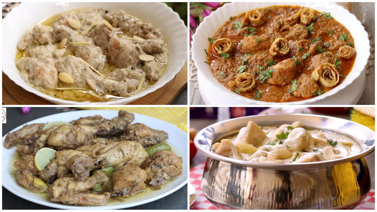 4 CHICKEN CURRY RECIPES by (YES I CAN COOK)