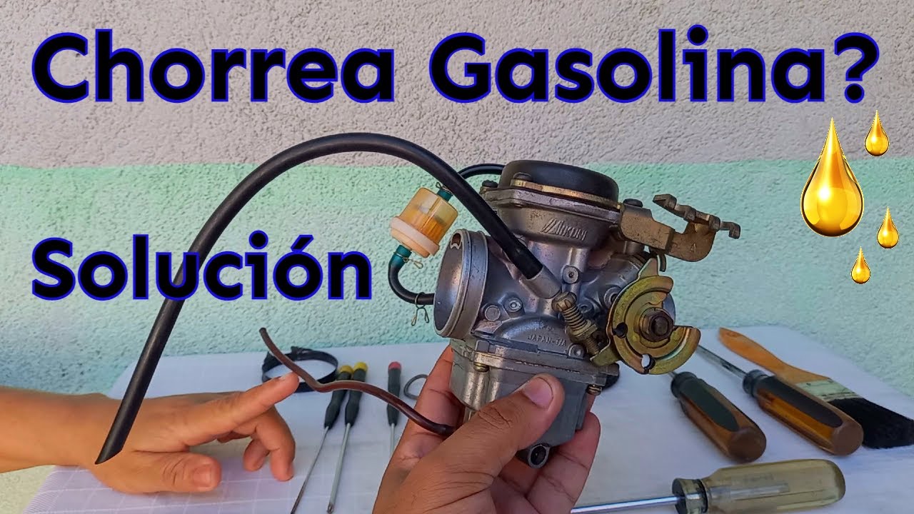 Reparar Carburador Tirando Gasolina Solucion Definitiva Craburadores De #moto