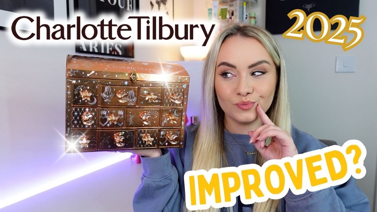 CHARLOTTE TILBURY BEAUTY ADVENT CALENDAR 2025 UNBOXING & REVIEW 💖 | MISS BOUX