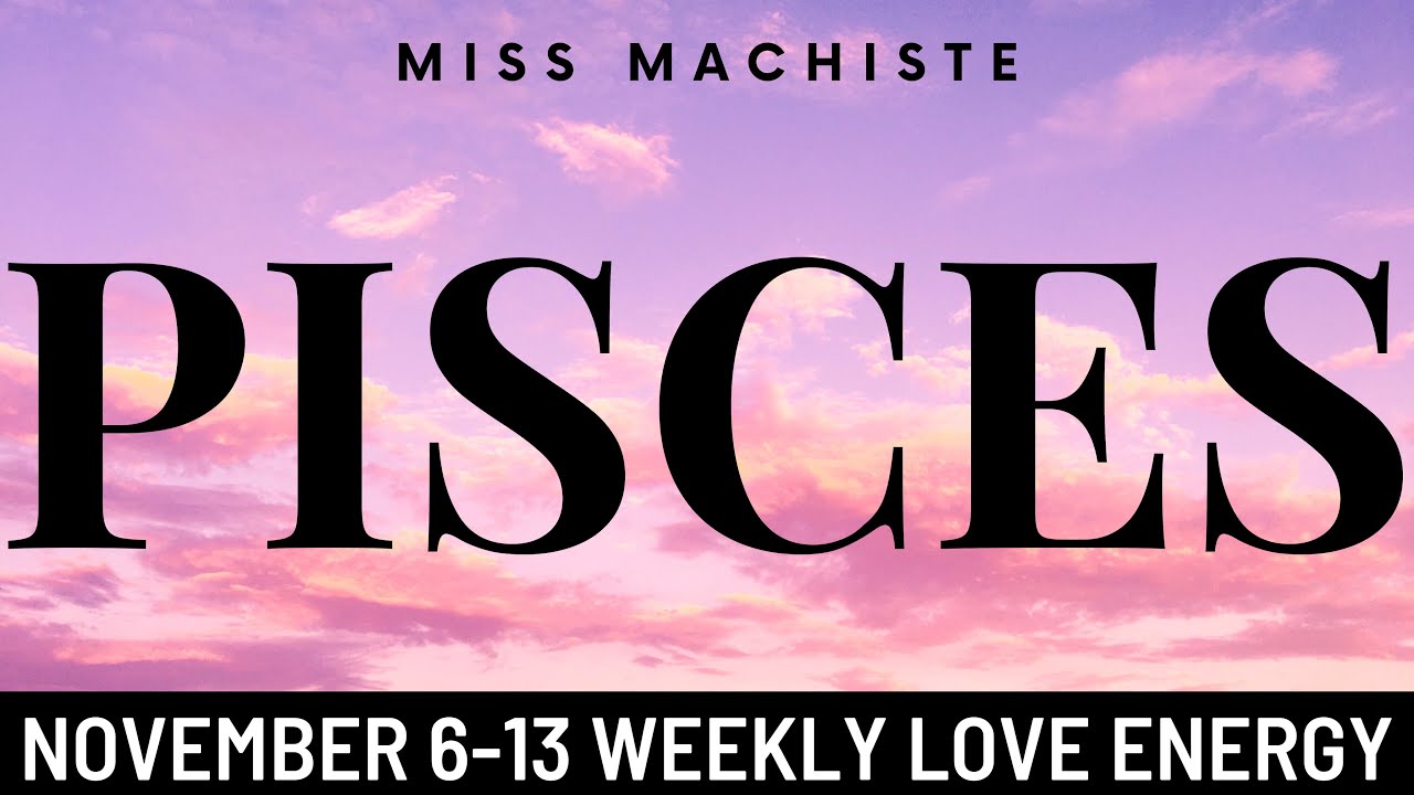 *PISCES* WARNING! YOU NEED TO KNOW THIS PERSON IS COMING BACK! ~ NOVEMBER WEEKLY LOVE TAROT 2023