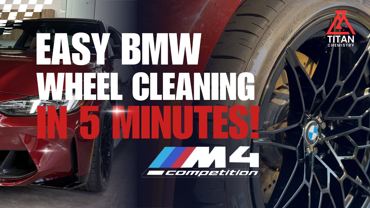 Easiest Way To Clean BMW M3/M4 Wheels