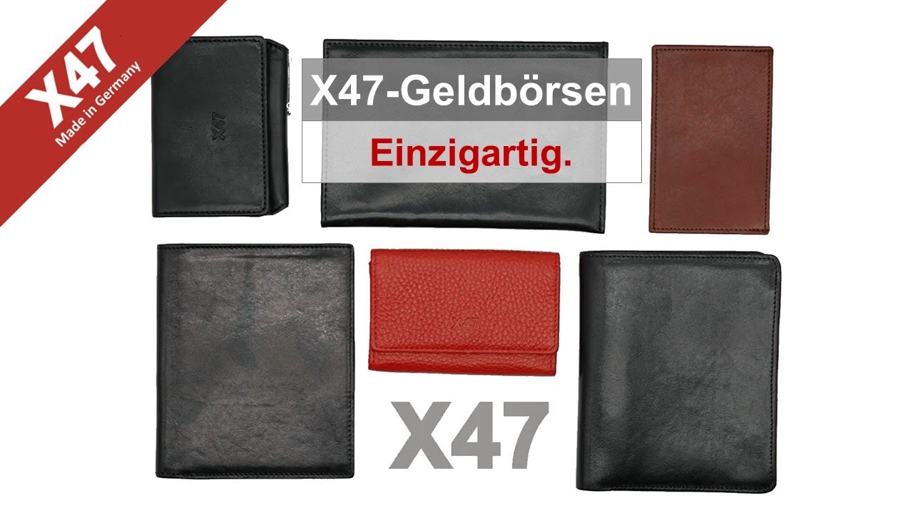 X47 | Die Geldb&ouml;rsen von X47 - einzigartig (X47-052)