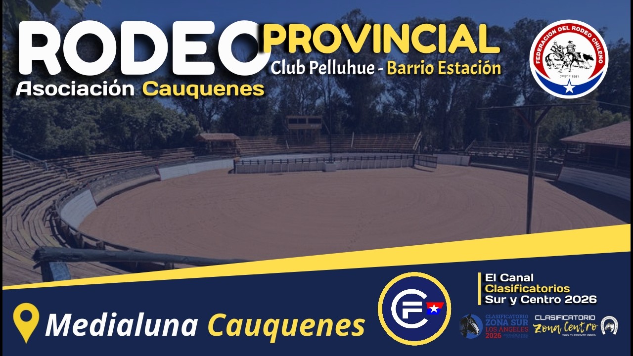 2DA. SERIE LIBRE - RODEO PROVINCIAL CLUB PELLUHUE BARRIO ESTACION - ACOS, CAUQUENES
