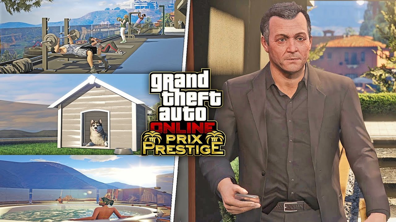 (Official) MICHAEL IS BACK! MUSCLE, DOG, AI, CARS, MISSIONS (December DLC)