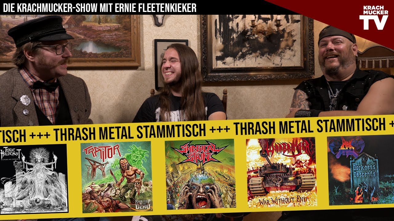 THRASH-STAMMTISCH - Brokkoli, New Wave & Konservatismus mit TRAITOR & FINAL CRY | Krachmucker TV