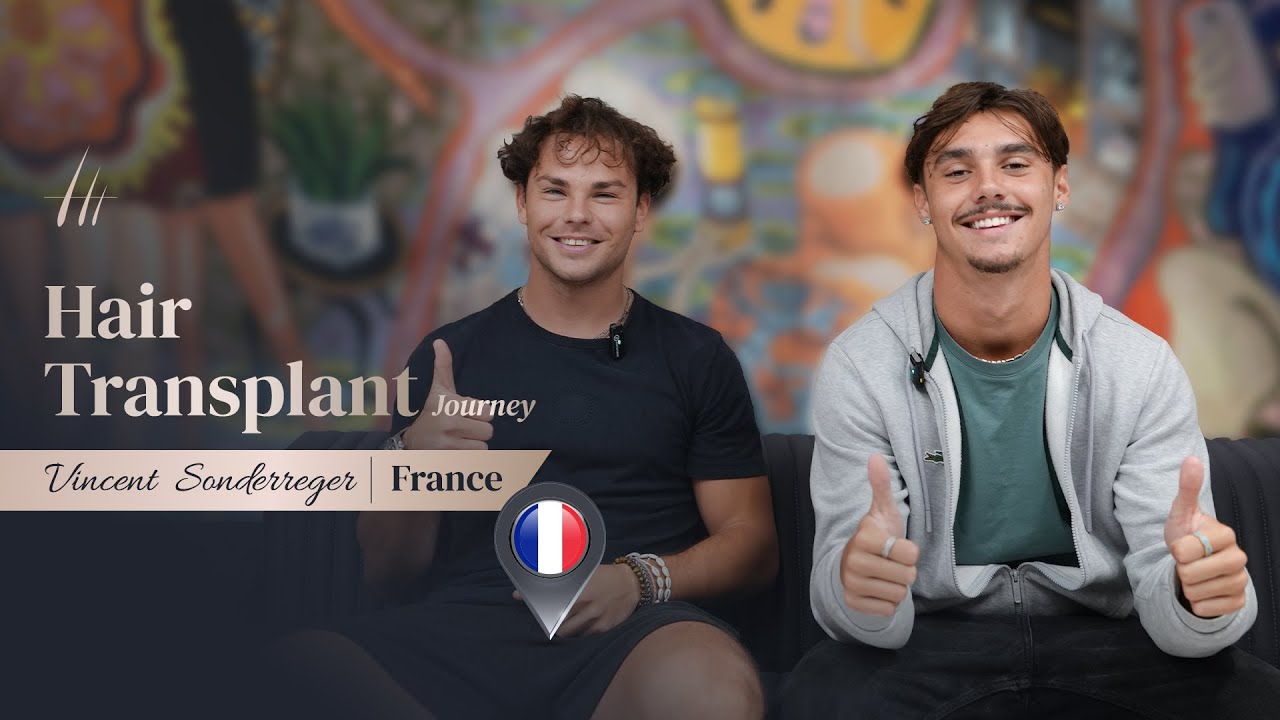 Vincent Sonderreger & Ludovico Formentin Hair Transplantation Journey
