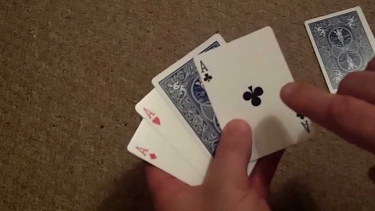 4 Cards change then change again! Magic Card Trick based on Twisted Sisters Duplicity Brainwave