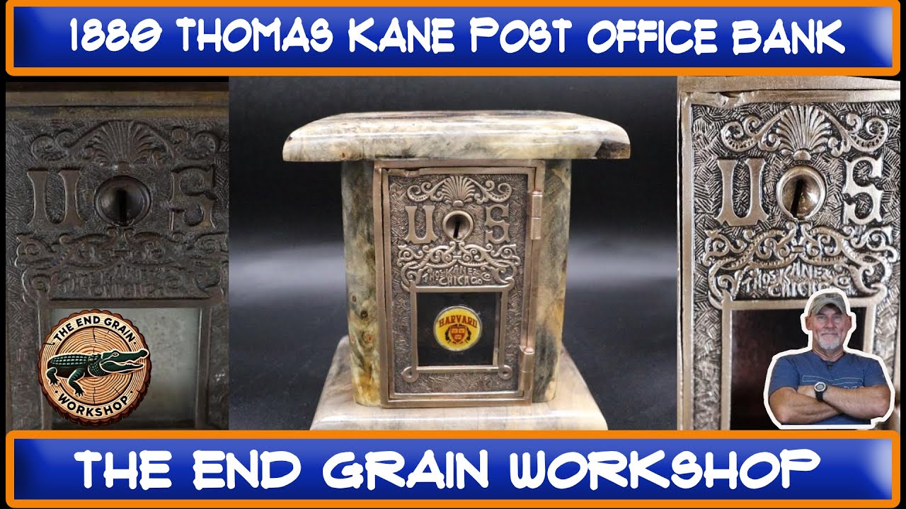 How to restore and build an 1880 Thomas Kane Post Office Box Door Bank - The End Grain Workshop