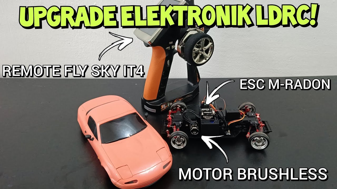 UPGRADE ELEKTRONIK LDRC JADI MAKIN GAHAR!