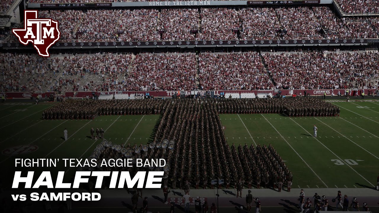Fightin' Texas Aggie Band Halftime: Samford