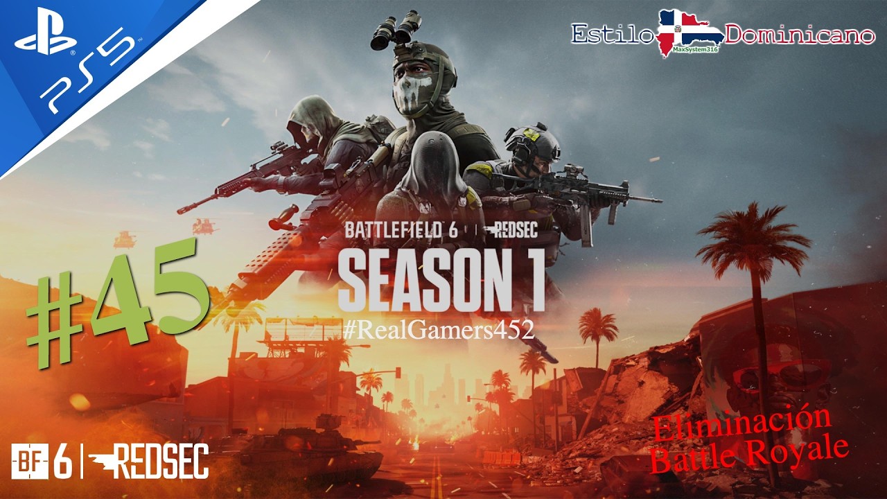 Battlefield 6 REDSEC PS5 #42 Casi Termina La Temporada 1... En Directo.