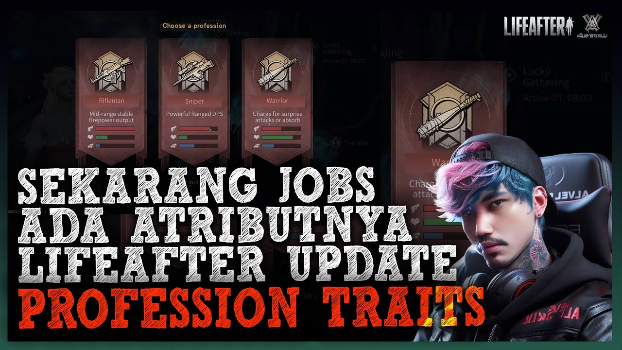 A COMPLETE EXAM OF THE NEW PROFESSION TRAITS FEATURE IN THE LIFEAFTER UPDATE