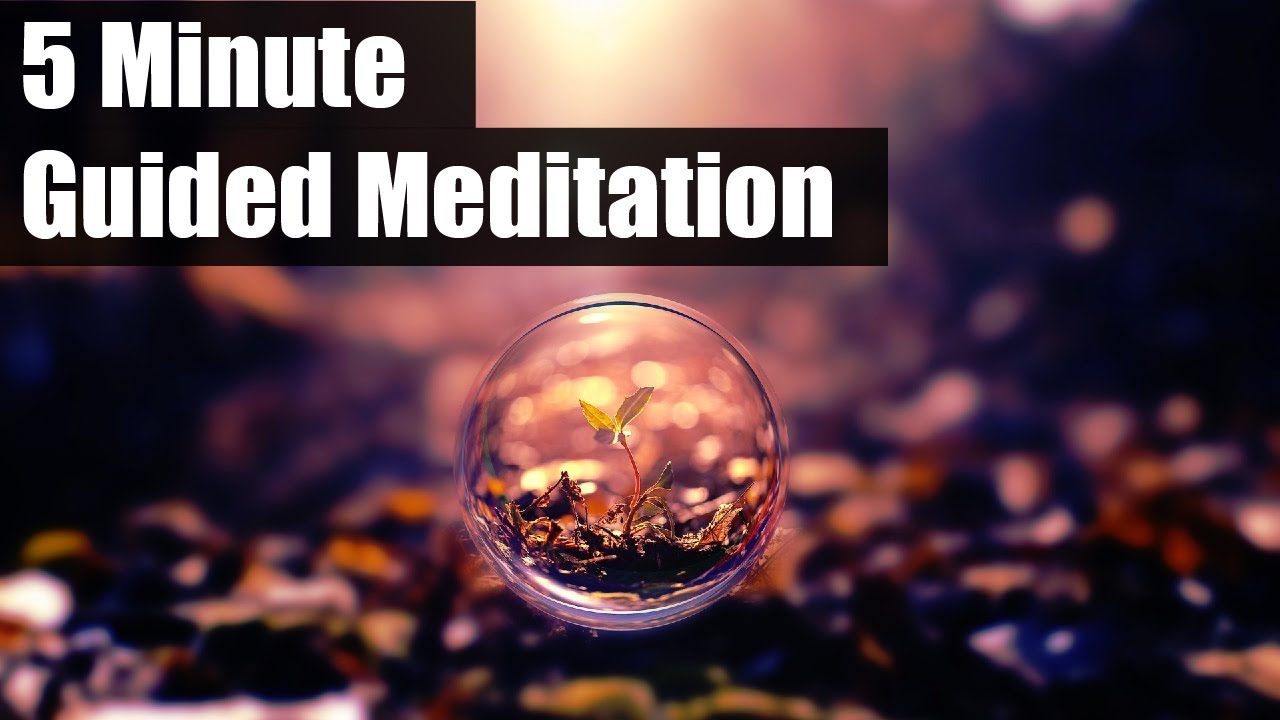 5 Minute Guided Meditation - Body Scan For Relaxation, Tension and Stress Release (2019)