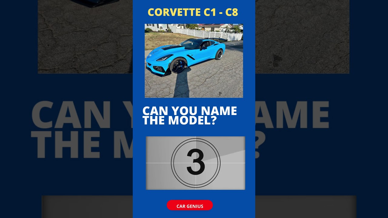 Take the  Corvette C1 thru C8 Model Quiz