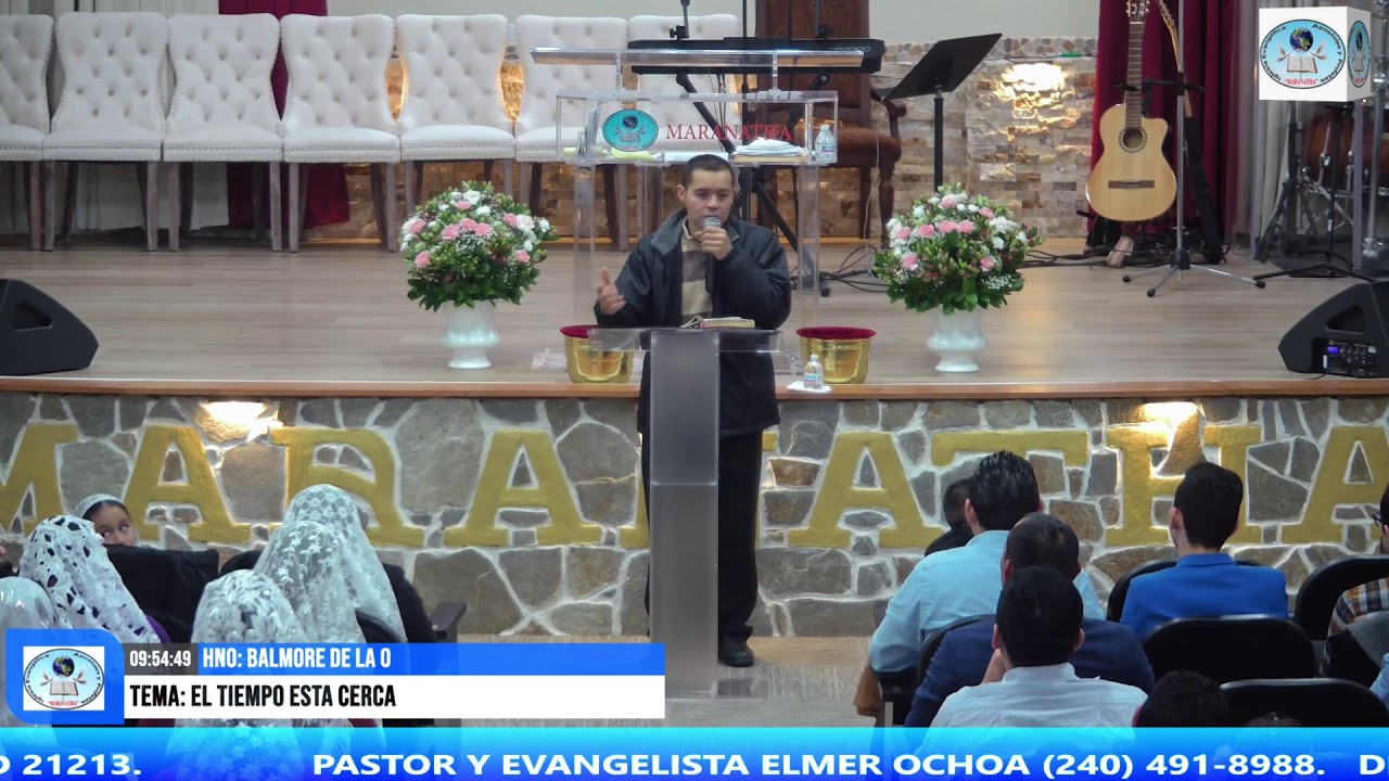 EL TIEMPO ESTA CERCA || IGLESIA EVANGELICA APOSTOLES Y PROFETAS 