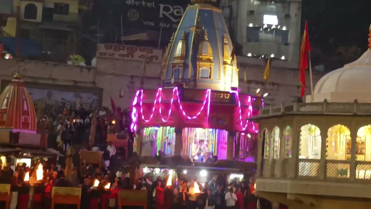 Holy Ganga Aarti in Haridwar 