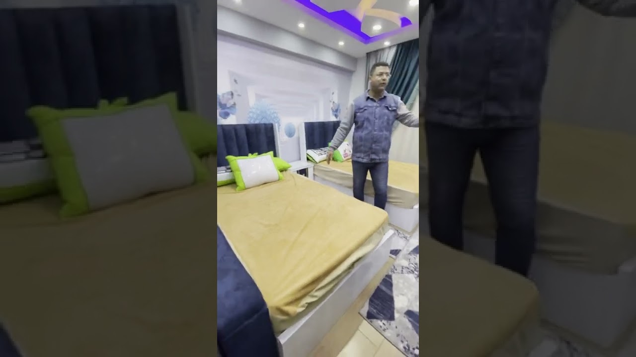 بالفرش كامل ومفاجأة جامده جدا خاصه في الغرف والمطبخ