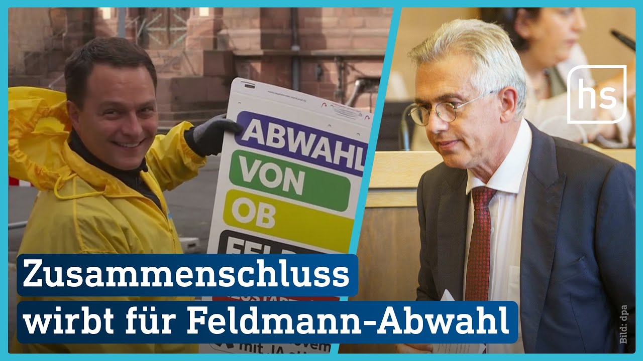 Kampagne zur Feldmann-Abwahl gestartet | hessenschau
