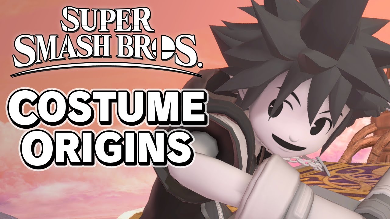 Smash Ultimate Costume Origins - Sora / Mii Fighters