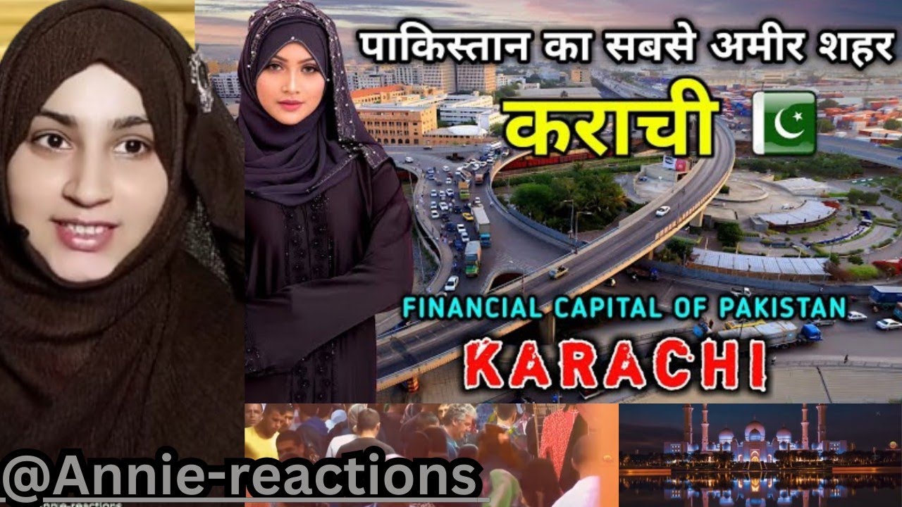 Karachi - Pakistan's richest city || Interesting Facts About Karachi in Hindi // Annie-reactions